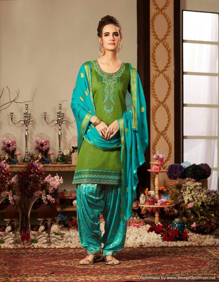 Rivaaz By Patiyala Vol 4 By Kajree Patiyala Jam Silk Ready Made Dress Collection