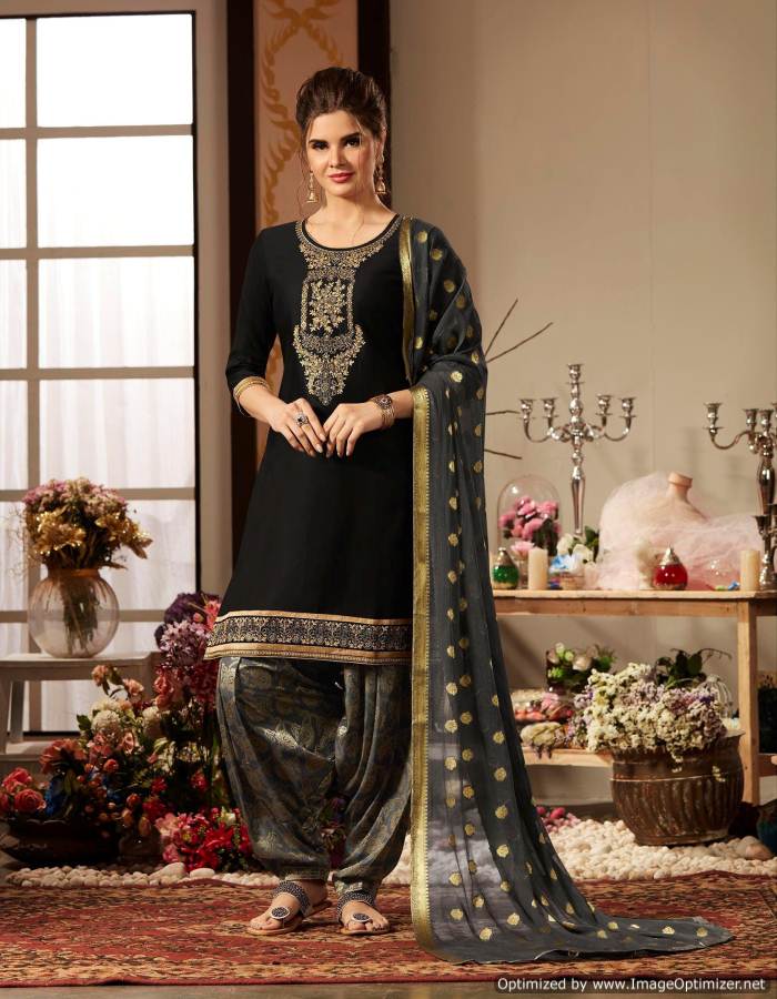 Rivaaz By Patiyala Vol 4 By Kajree Patiyala Jam Silk Ready Made Dress Collection