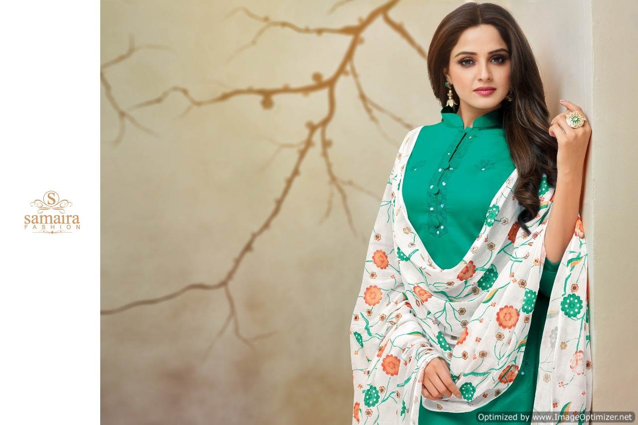 Aabida Vol 5 By Samaira Design Dress Materials Catalogue