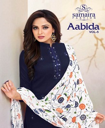 Aabida Vol 5 By Samaira Design Dress Materials Catalogue