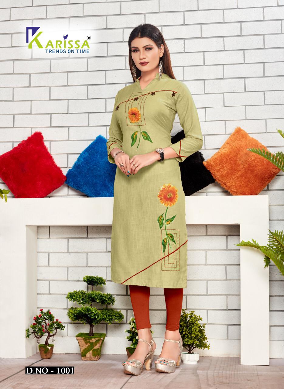 Karissa Presents Sameera Casual Kurtis Catalogue