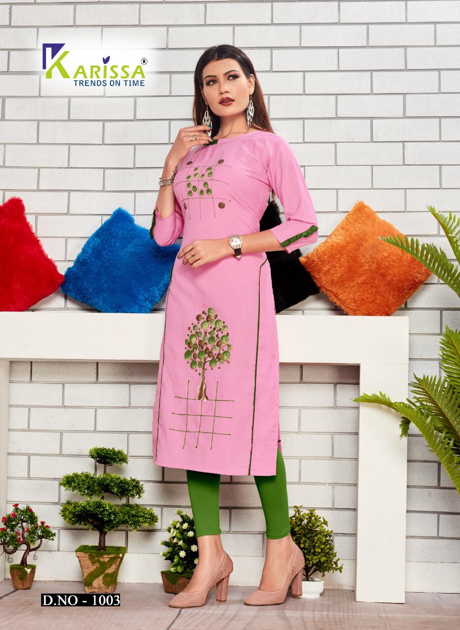 Karissa Presents Sameera Casual Kurtis Catalogue