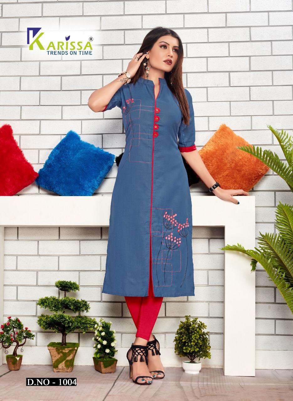 Karissa Presents Sameera Casual Kurtis Catalogue