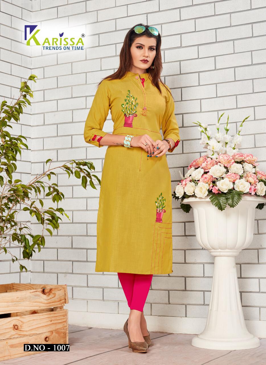 Karissa Presents Sameera Casual Kurtis Catalogue