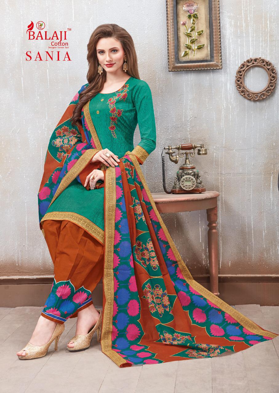 Sania Vol 2 By Balaji Fashion Cotton Printed Dress Materials