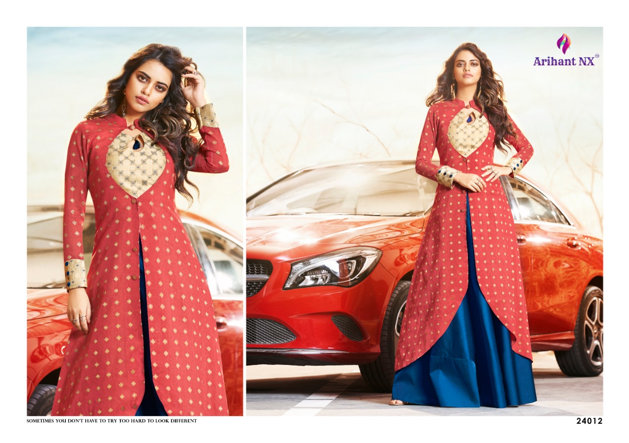 Aarohi Vol 2 By Arihant Designer Kurti With Lehenga Collection