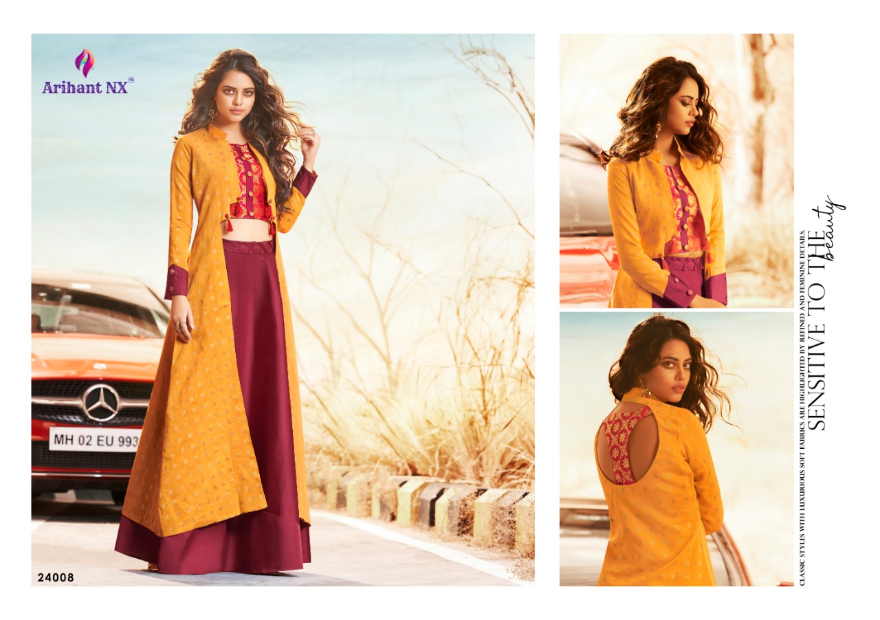 Aarohi Vol 2 By Arihant Designer Kurti With Lehenga Collection