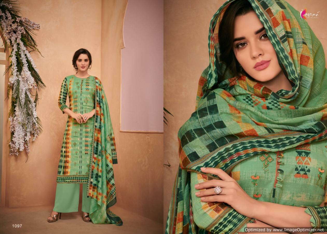 Alisa Vol 12 By Kesari Cotton Dress Material Catalogue