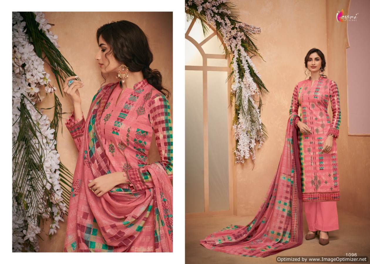 Alisa Vol 12 By Kesari Cotton Dress Material Catalogue