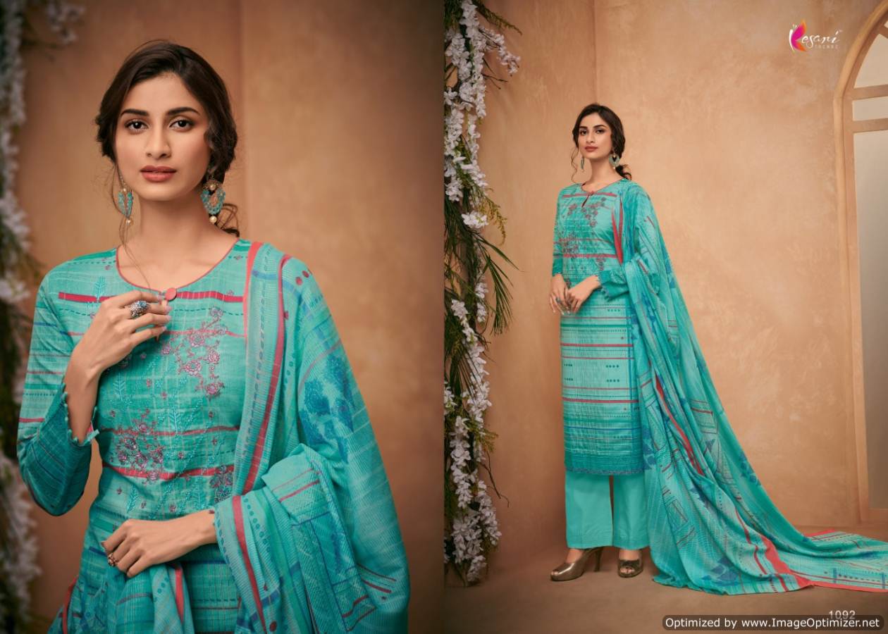 Alisa Vol 12 By Kesari Cotton Dress Material Catalogue
