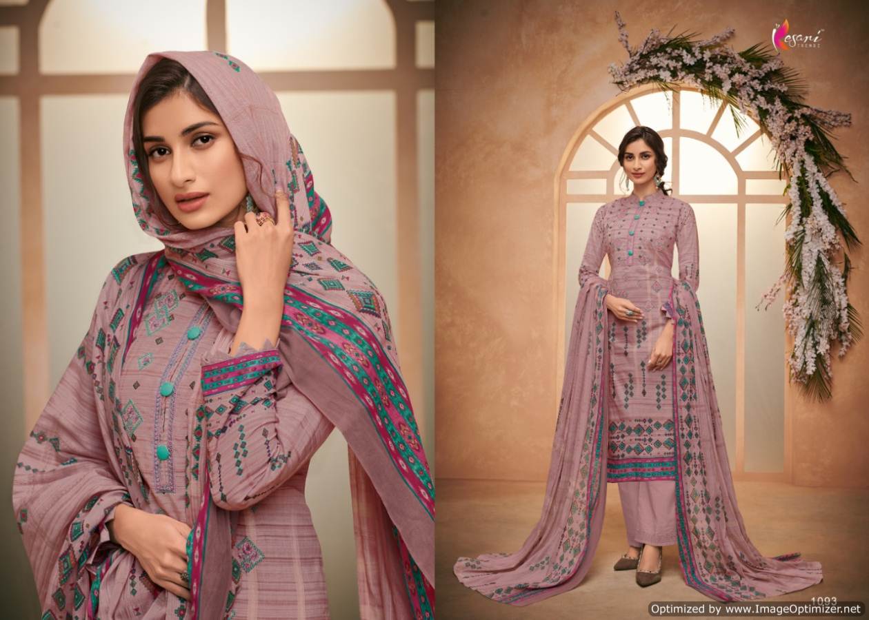 Alisa Vol 12 By Kesari Cotton Dress Material Catalogue