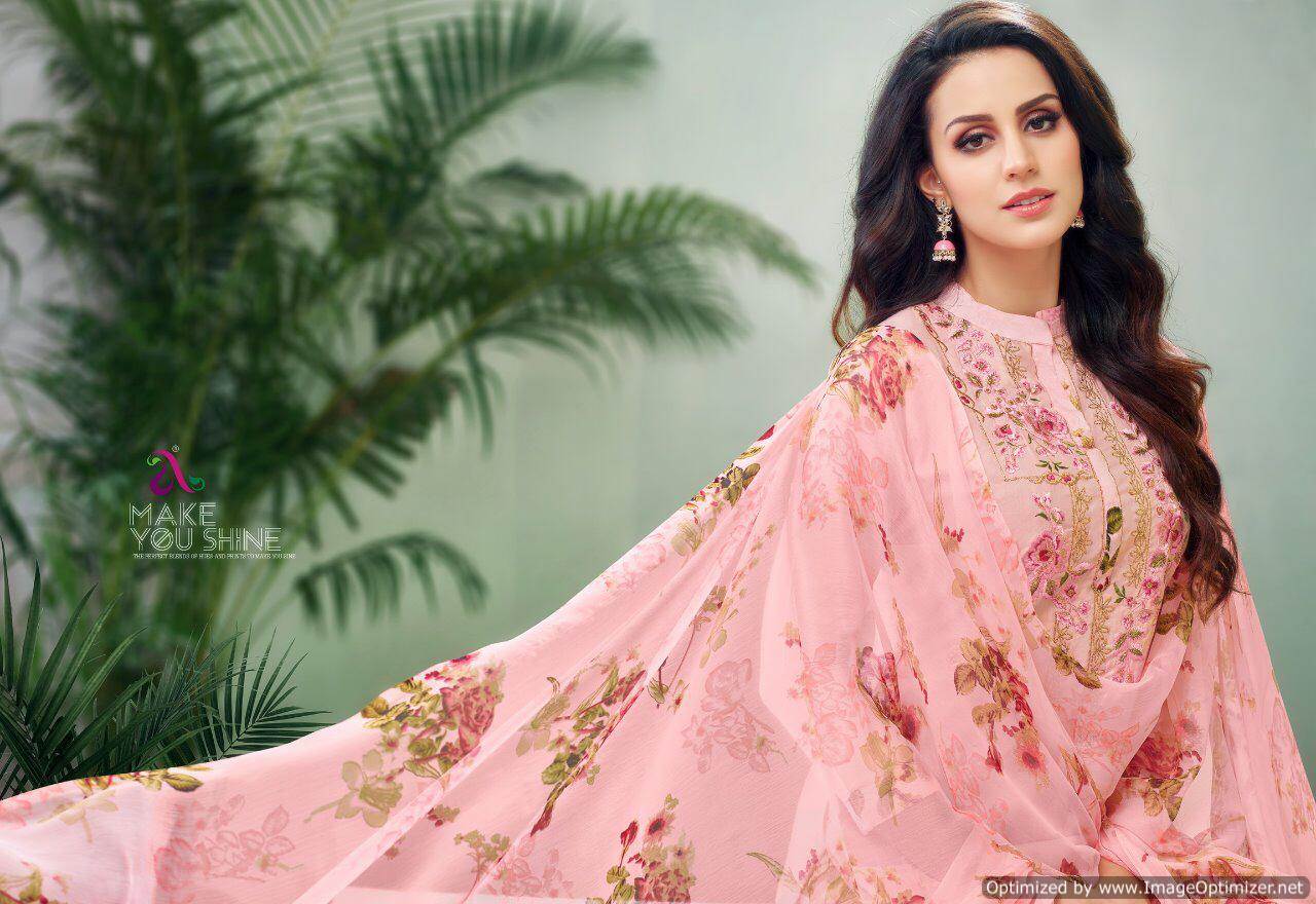 Rhoma By Angroop Plus Jam Cotton Designer Dress Material