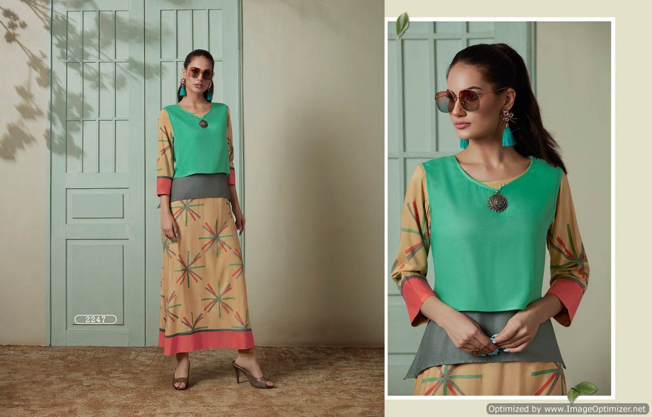 Aspire By Rangoon  Designer Long Kurtis Collection