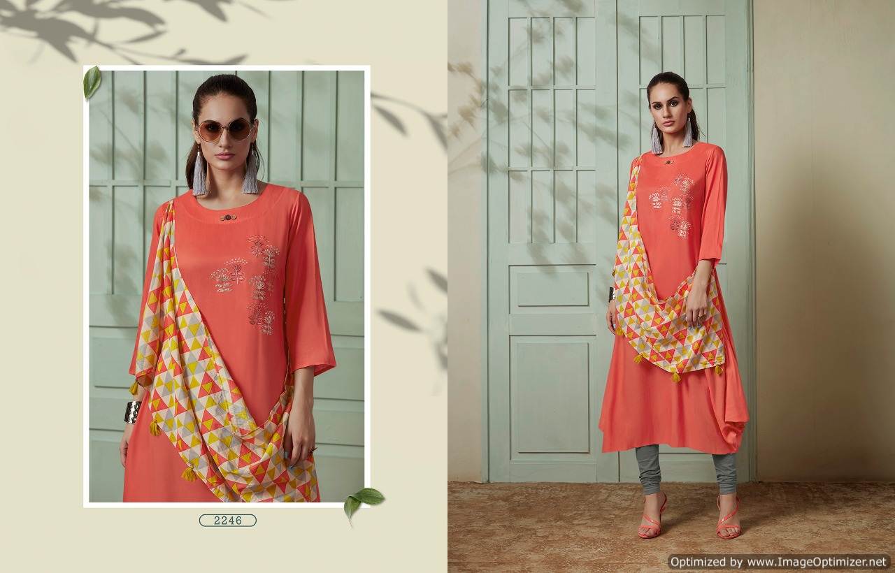 Aspire By Rangoon  Designer Long Kurtis Collection