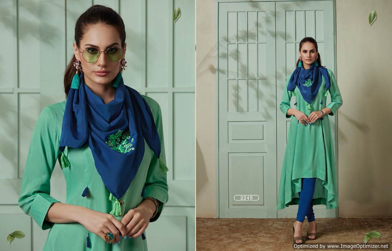 Aspire By Rangoon  Designer Long Kurtis Collection