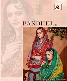 Bandhej  By Alok Pure Jam Cotton Dress Material Catalogue