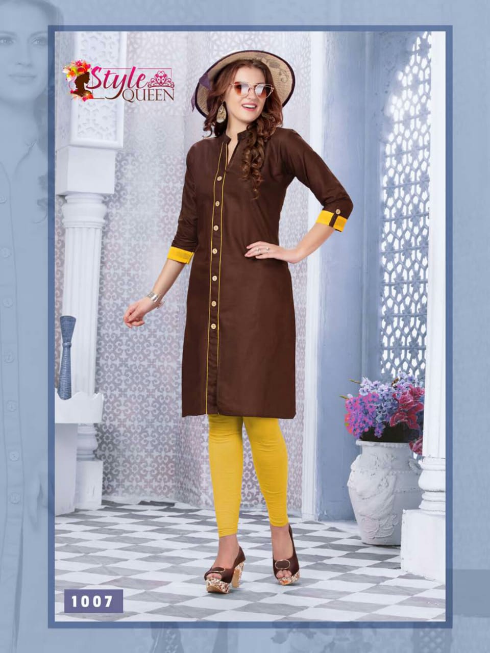 Blinkk By Jagdamba Casual Wear Cotton  Kurtis Catalogue
