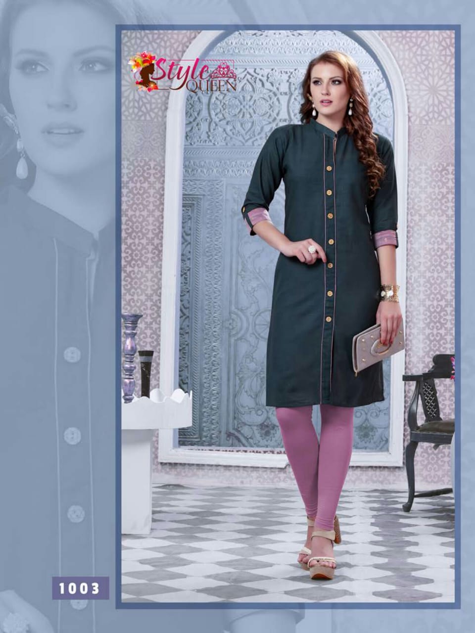 Blinkk By Jagdamba Casual Wear Cotton  Kurtis Catalogue