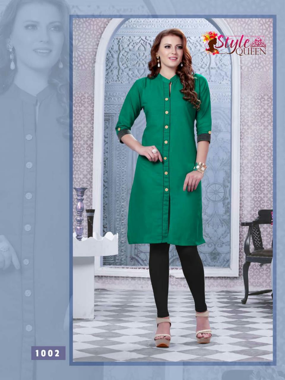 Blinkk By Jagdamba Casual Wear Cotton  Kurtis Catalogue