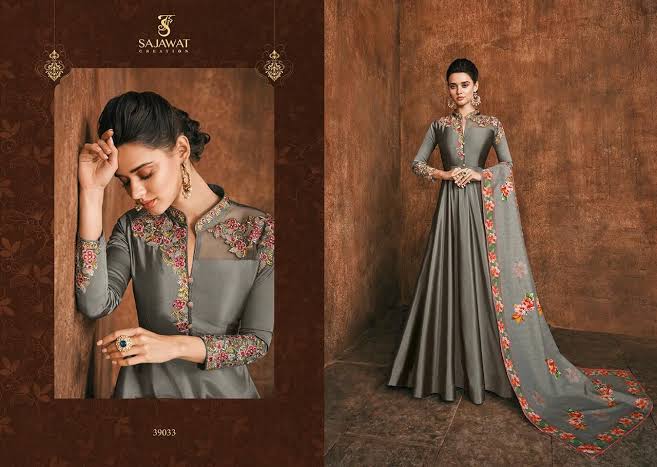 Bride 5 Nx By Sajawat Wedding Wear Digital Printed Ethnic Kurtis Collection