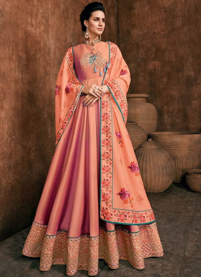 Bride 5 Nx By Sajawat Wedding Wear Digital Printed Ethnic Kurtis Collection