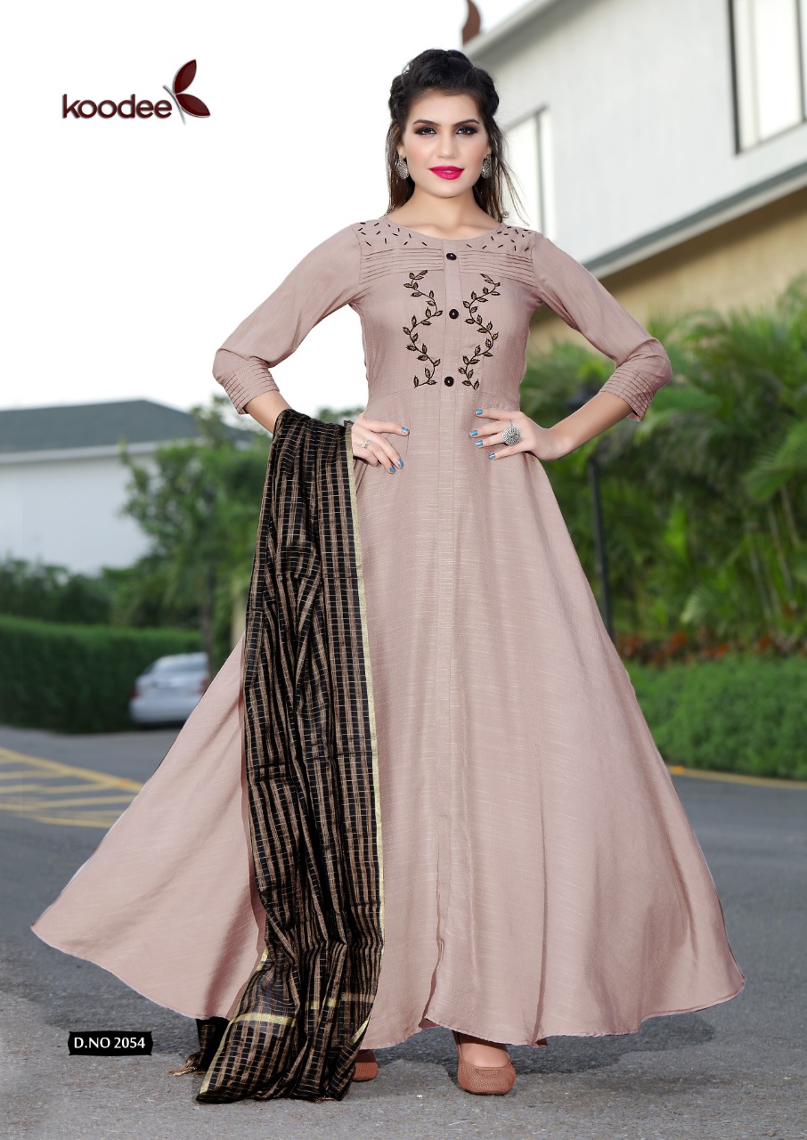 Chunri By Koodee Designer Kurtis With Dupatta Catalogue