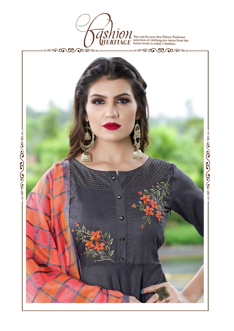 Chunri By Koodee Designer Kurtis With Dupatta Catalogue