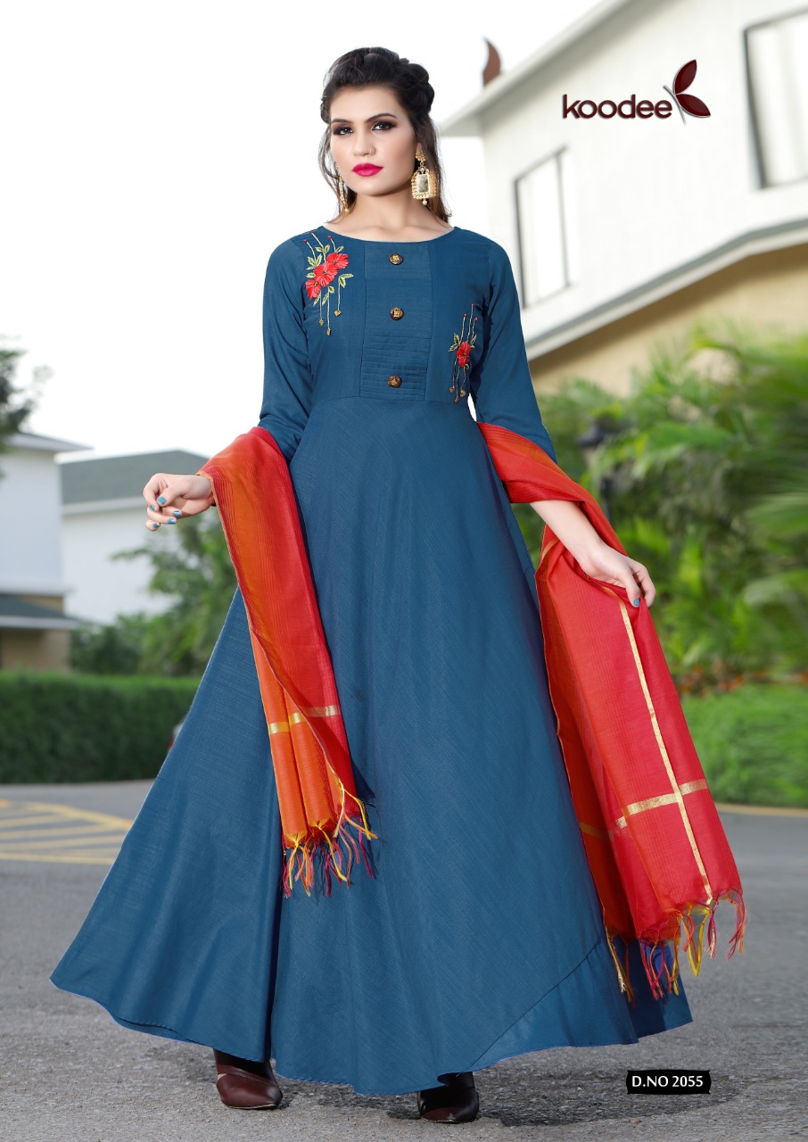 Discover more than 109 long frock kurti with dupatta best
