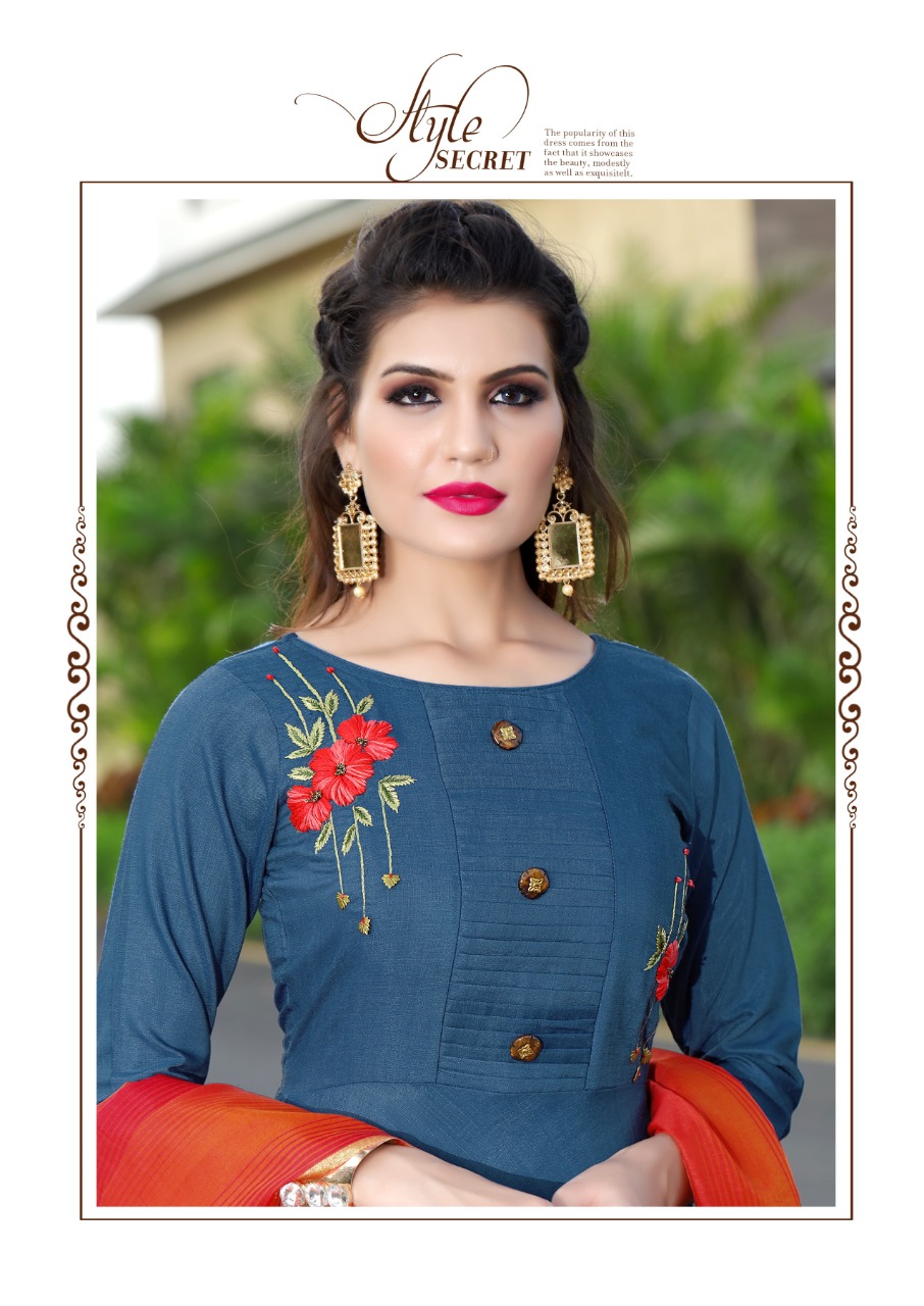 Chunri By Koodee Designer Kurtis With Dupatta Catalogue