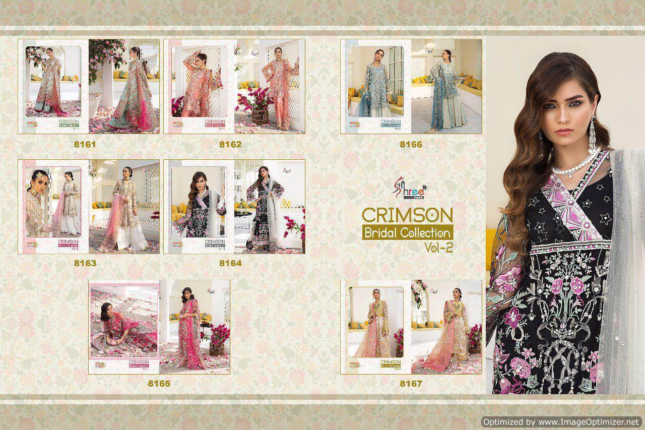 Crimson Bridal Collection Vol 2 By Shree Designer Pakistani Salwar Suits Collection