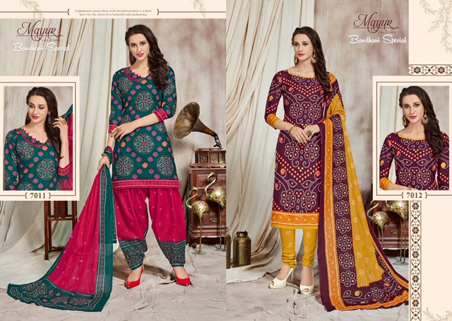 Bandhani Vol 7 By Deeptex Printed Cotton Dress Material Catalogue