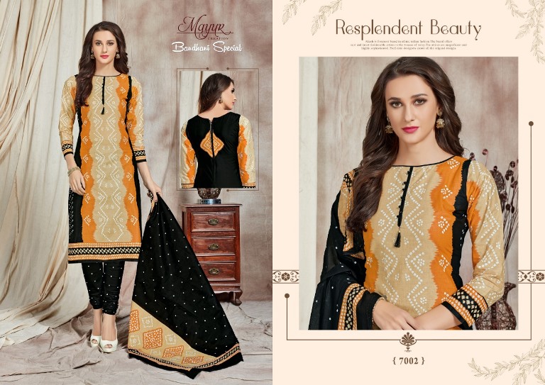Bandhani Vol 7 By Deeptex Printed Cotton Dress Material Catalogue