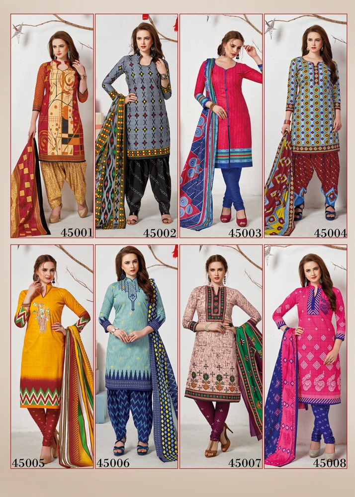 Dumdum Vol 45 By Jt Printed Cotton Dress Material Catalogue