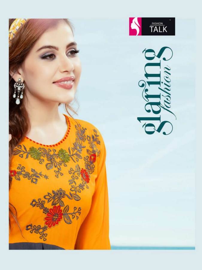 Swipee By Fashion Talk Heavy Rayon Running Wear Stylish Kurtis Collection