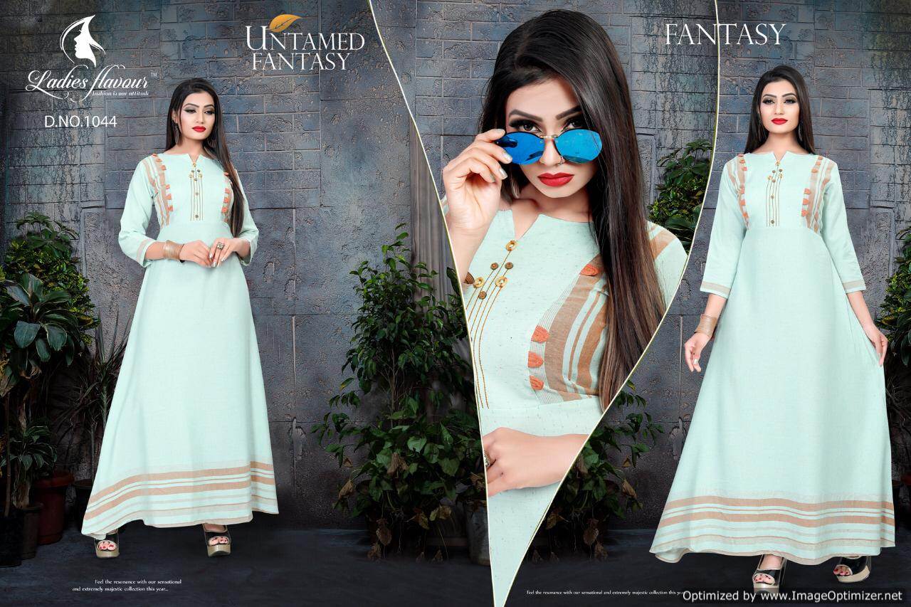 Festival By Ladies Flavour Designer Kurtis Collection