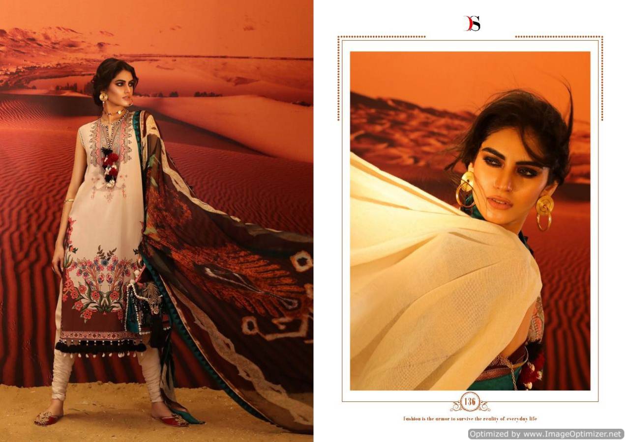 Florent Vol 22 By Deepsy  Pure Cotton With Printed  Pakistani Salwar Suits Catalogue