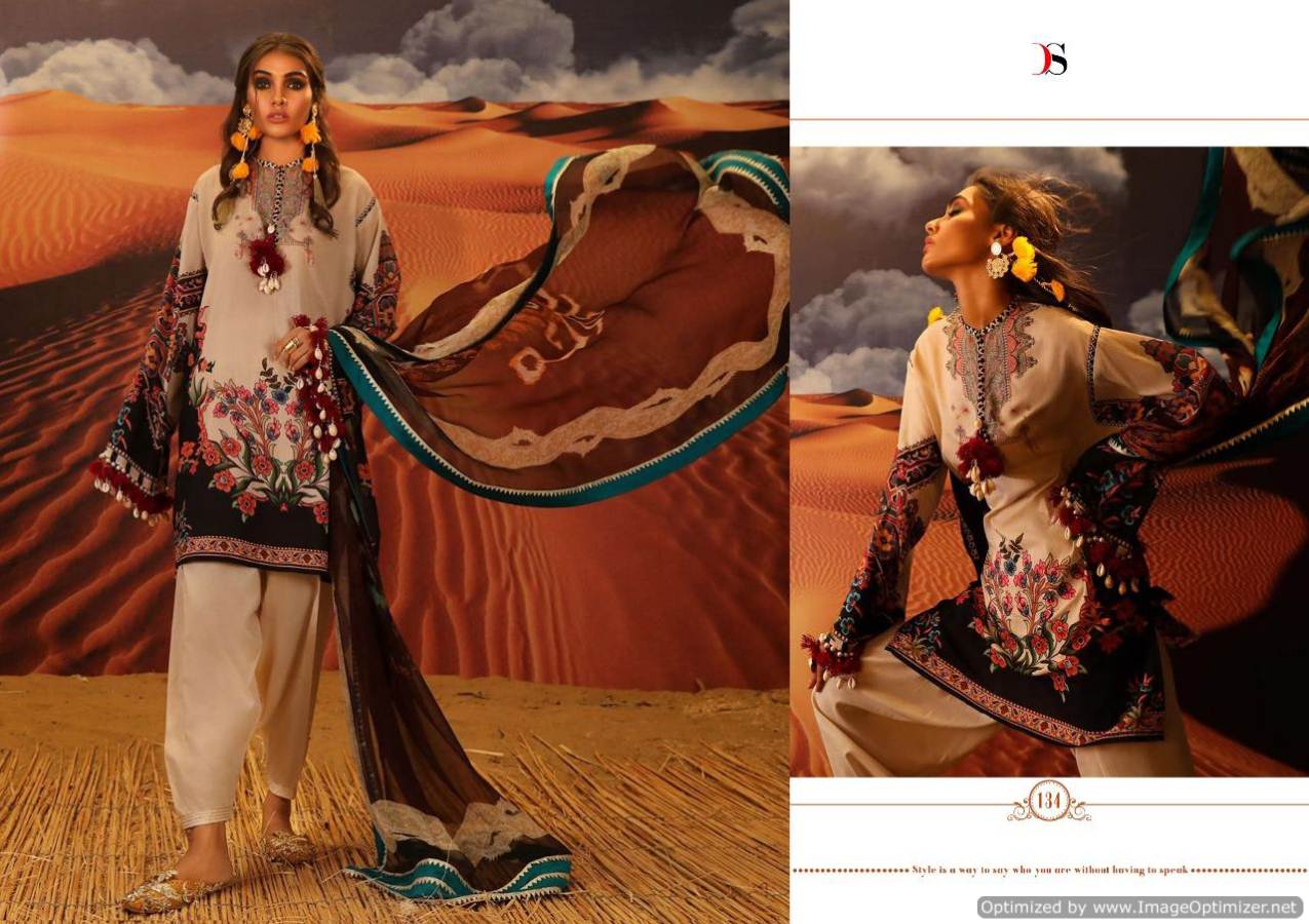 Florent Vol 22 By Deepsy  Pure Cotton With Printed  Pakistani Salwar Suits Catalogue