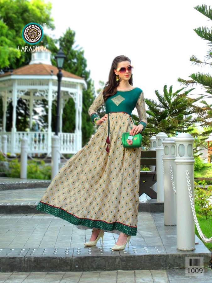 Glamour By Aradhna Heavy Rayon Party Wear Kurtis Catalogue