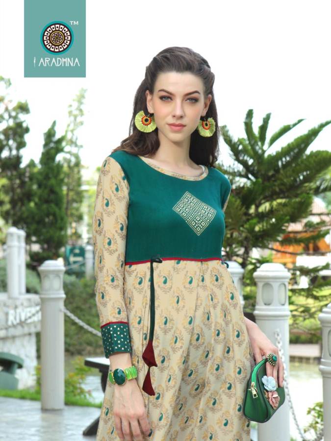 Glamour By Aradhna Heavy Rayon Party Wear Kurtis Catalogue