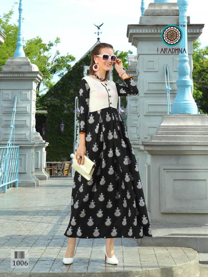 Glamour By Aradhna Heavy Rayon Party Wear Kurtis Catalogue