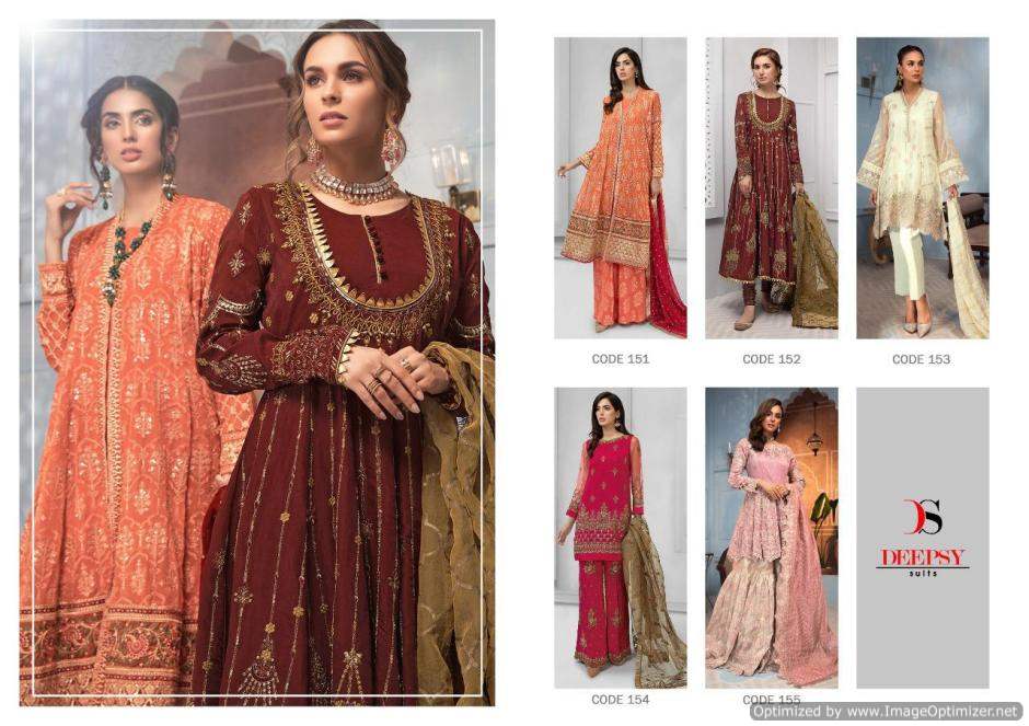 Gulbano Vol 14 By Deepsy Georgette Pakistani Salwar Suit Collection