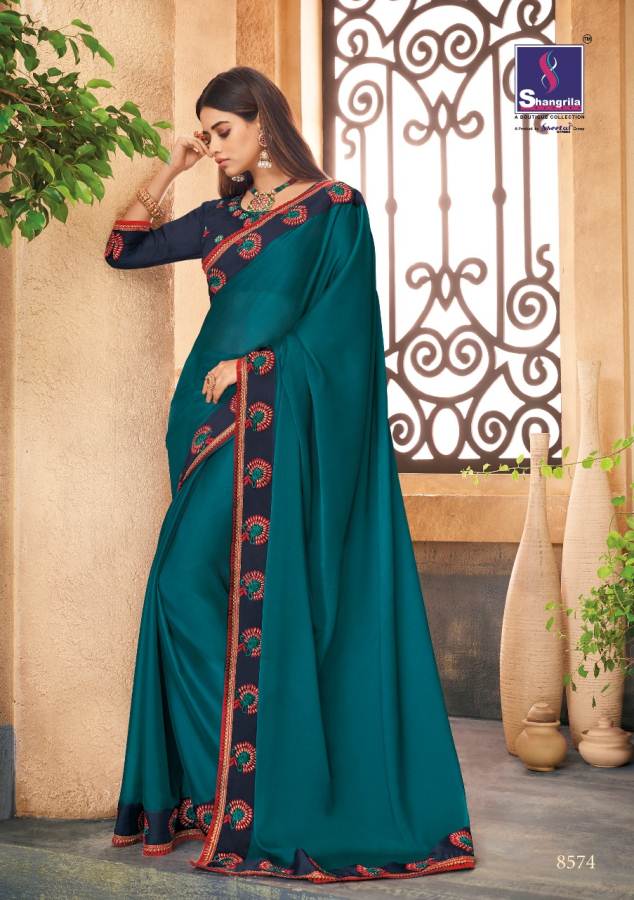 Gulmarg By Shangrila Designer Dola Silk Saree Collection