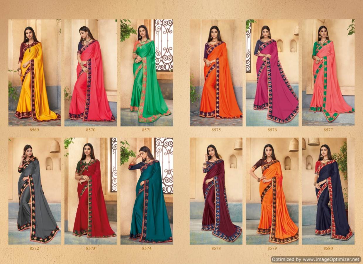 Gulmarg By Shangrila Designer Dola Silk Saree Collection