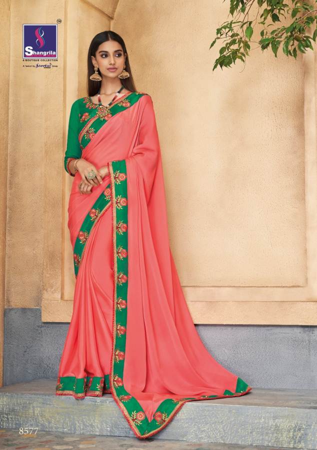 Gulmarg By Shangrila Designer Dola Silk Saree Collection
