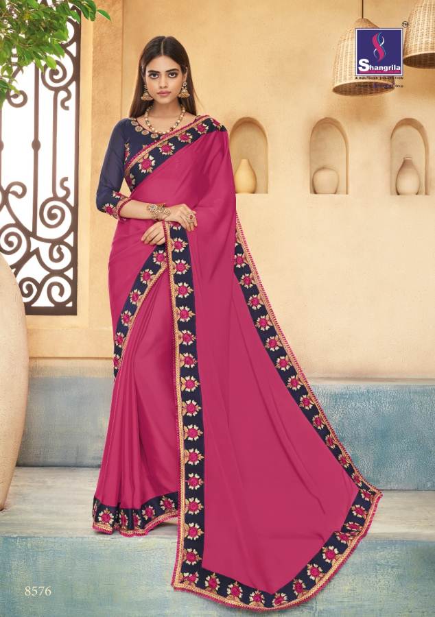 Gulmarg By Shangrila Designer Dola Silk Saree Collection
