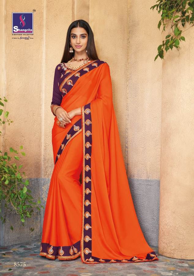 Gulmarg By Shangrila Designer Dola Silk Saree Collection
