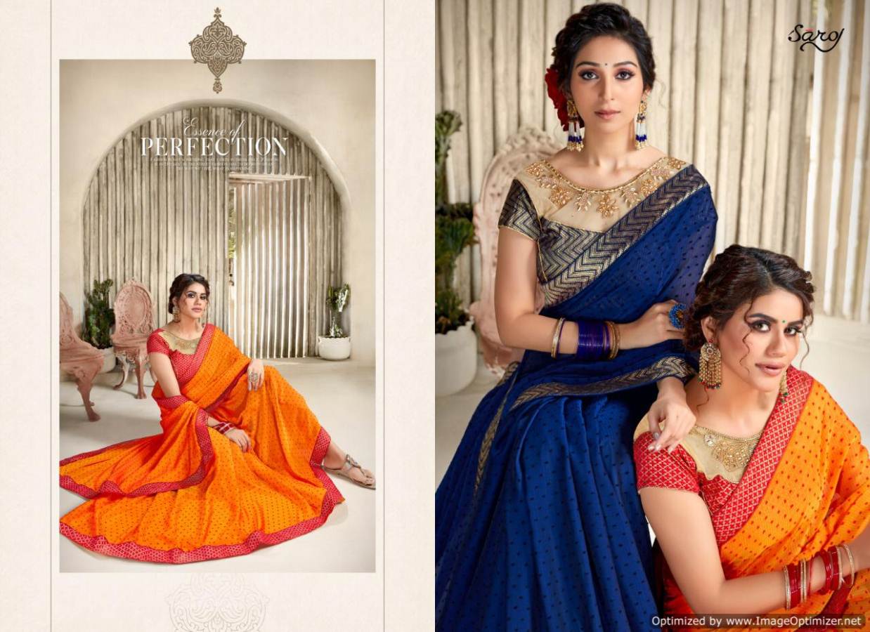 Gulnaaz By Saroj Designer Cotton Sarees Catalogue