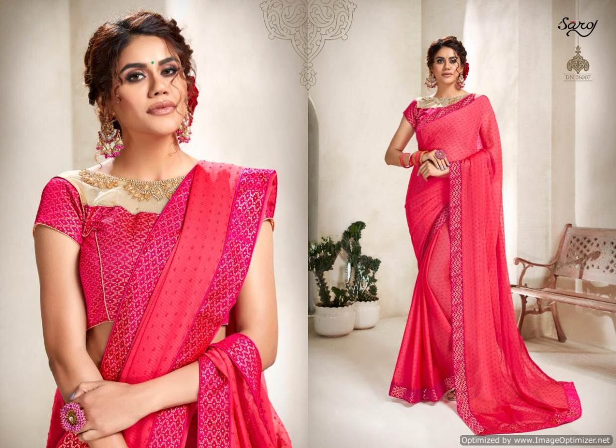 Gulnaaz By Saroj Designer Cotton Sarees Catalogue