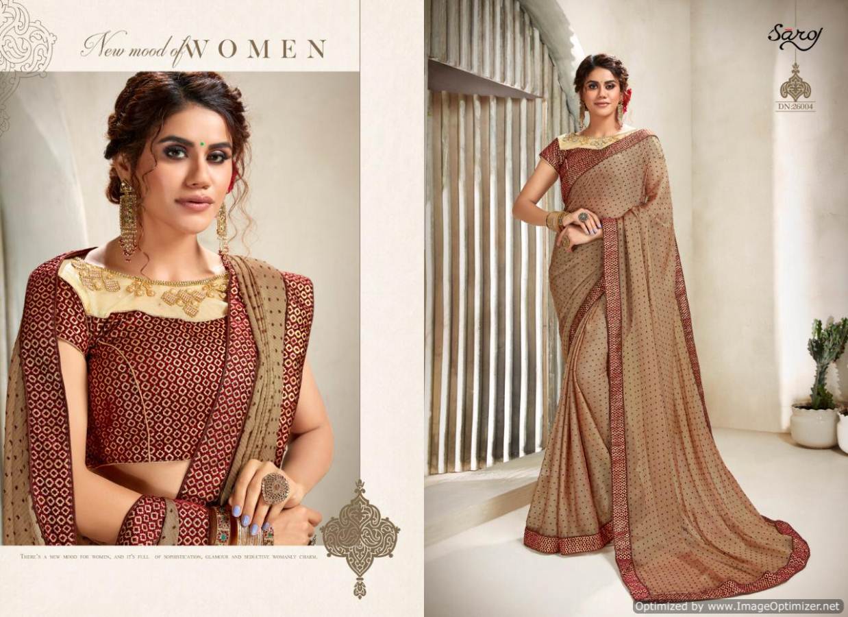 Gulnaaz By Saroj Designer Cotton Sarees Catalogue