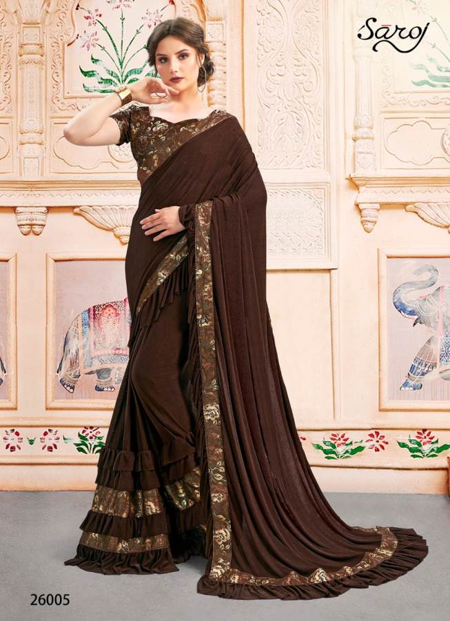 Hotstar By Saroj Heavy Lycra Wedding Wear Sarees Collection